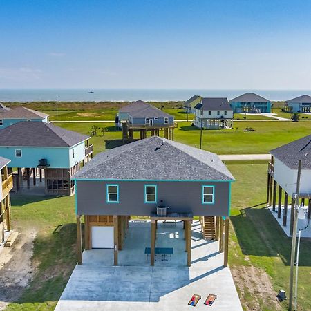 Stylish 4Br Crystal Beach Retreat Walk To Beach Bolivar Peninsula Kültér fotó