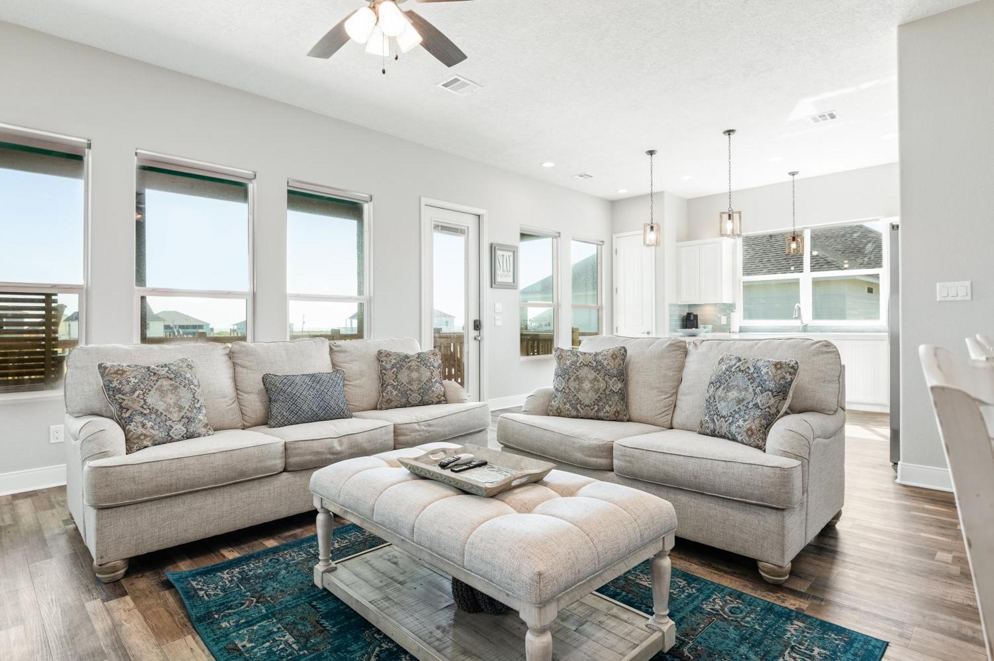Stylish 4Br Crystal Beach Retreat Walk To Beach Bolivar Peninsula Kültér fotó