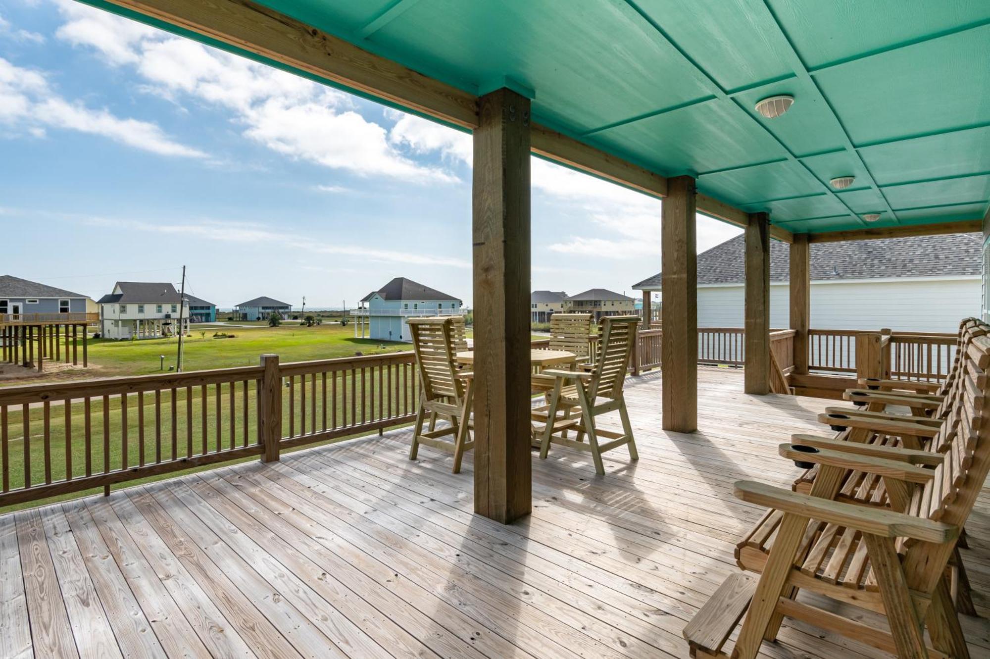 Stylish 4Br Crystal Beach Retreat Walk To Beach Bolivar Peninsula Kültér fotó